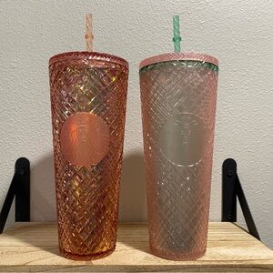 Starbucks venti tumblers